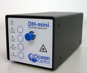 منبع نور هالوژن تنگستن و دوتریوم(200 تا 2500nm ) مدلDH-mini Light Source